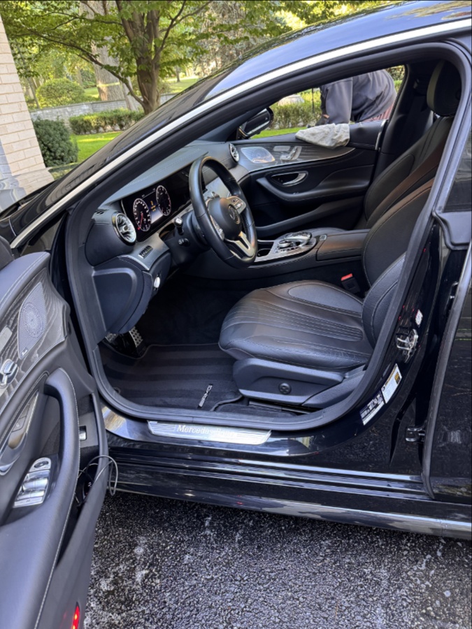 Clean Mercedes interior